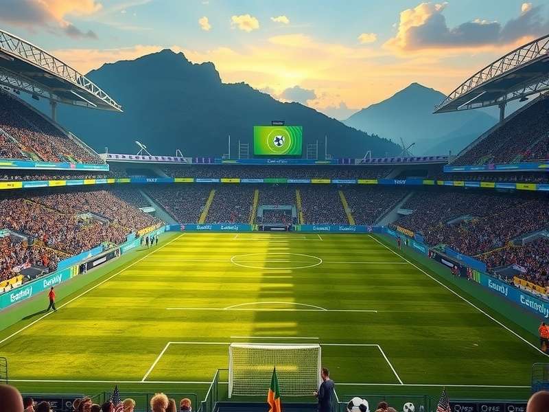 FIFA World Cup 2026 Host Nations Map showcasing USA, Canada, and Mexico