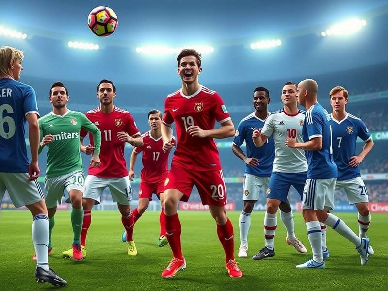 Brazil national football team celebrating