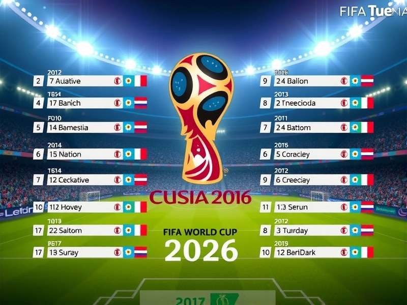 Stadium aerial view for 2026 FIFA World Cup