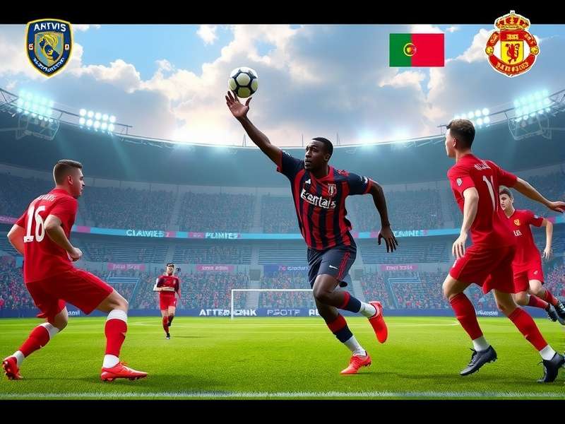 Panoramic view of a modern stadium prepared for FIFA World Cup 2026 matches