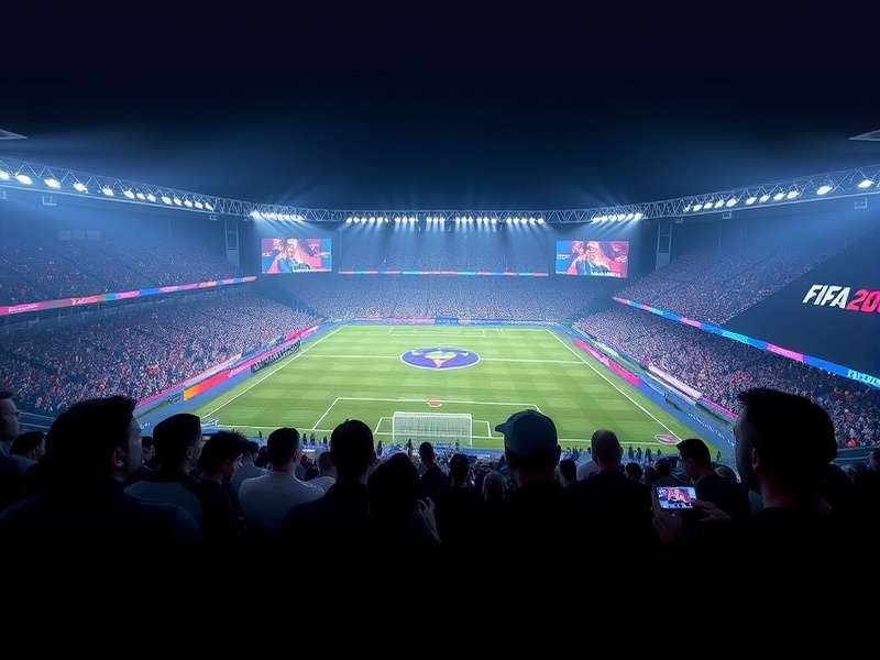 Visual representation of the FIFA World Cup 2026 ticket lottery application process on a digital screen