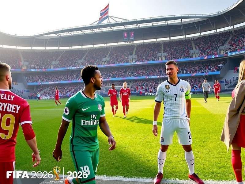 FIFA World Cup 2026 Tournament Timeline Infographic showing key dates from June 11 to July 19