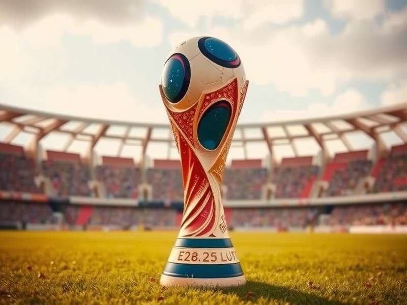 FIFA World Cup 2026 host city stadium aerial view