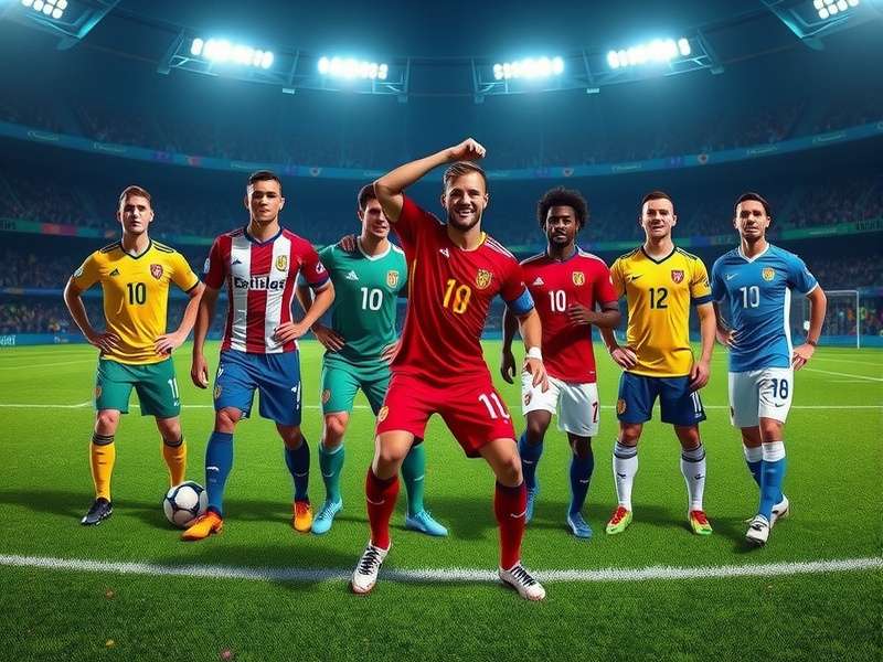 Argentina team with trophy