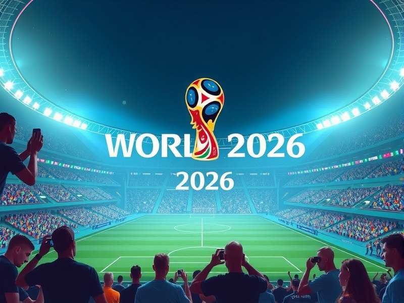 Map of FIFA World Cup 2026 host cities across USA, Mexico, and Canada