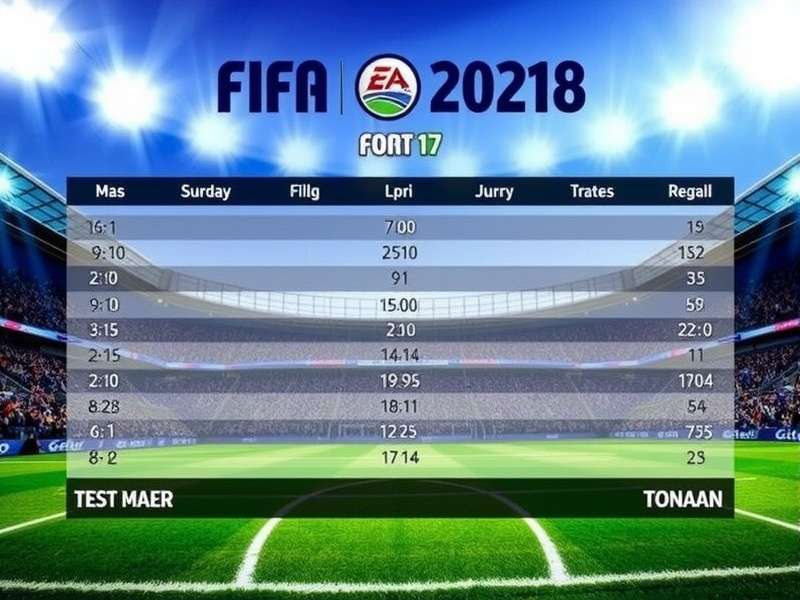 FIFA World Cup 2026 Schedule Visual Timeline