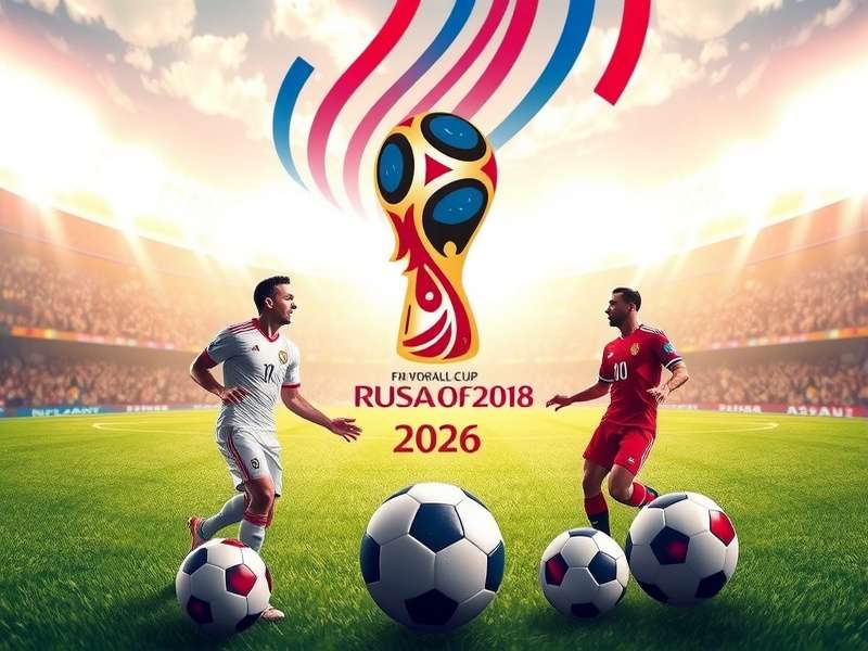 FIFA World Cup 2026 Lottery Ticket Illustration
