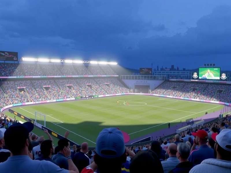 FIFA World Cup 2026 Stadium Atmosphere Concept