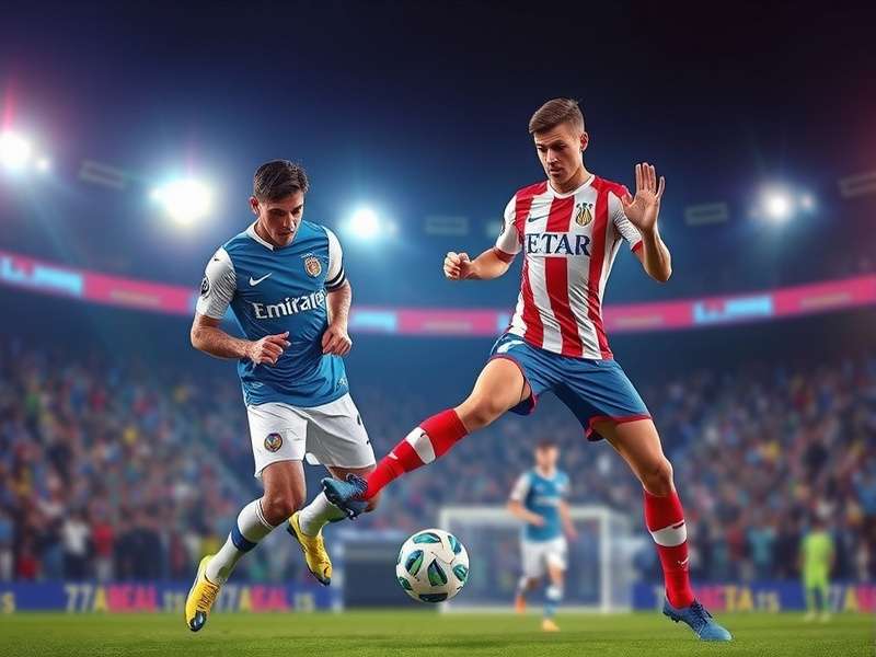 Diverse football fans celebrating at a World Cup match