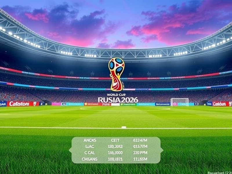 FIFA World Cup 2026 Groups visualization showing team flags and groups
