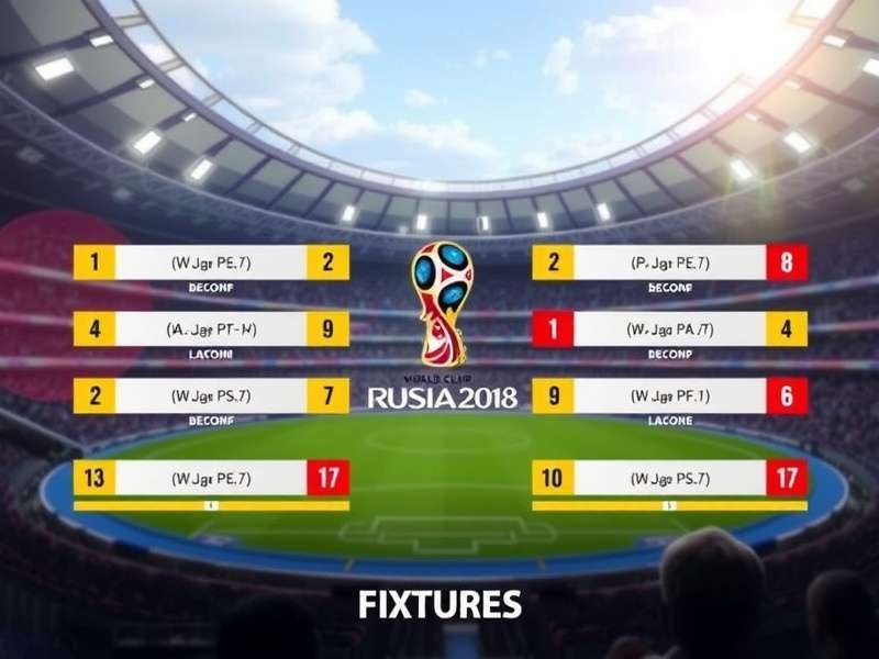 FIFA World Cup 2026 Match Schedule and Fixtures Calendar