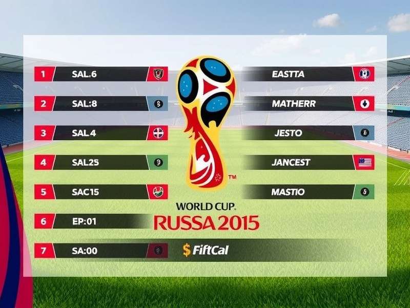 Football fans celebrating with World Cup merchandise and flags