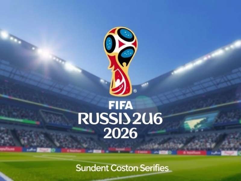 FIFA World Cup 2026 Logo — Official emblem with United, Canada and México host nation colours