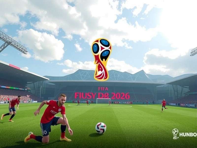 FIFA World Cup 2026 host cities across USA, Mexico and Canada map
