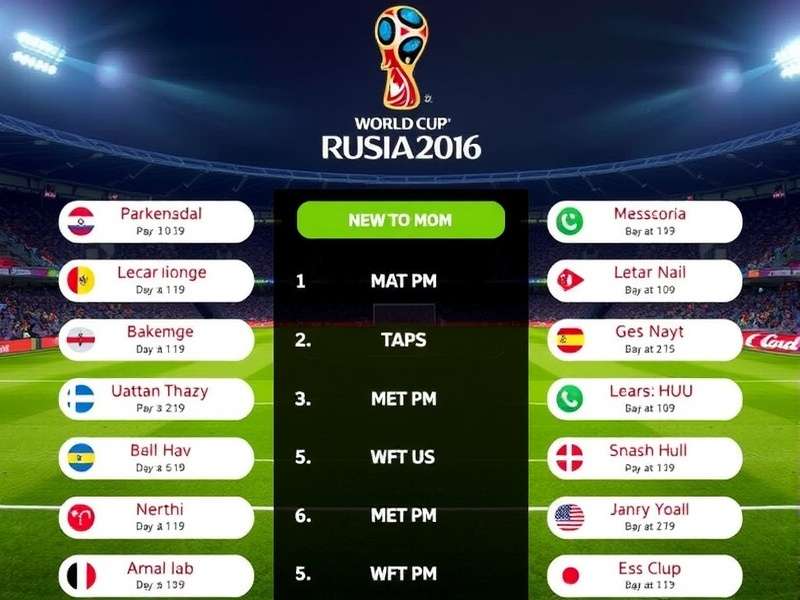 2026 World Cup Schedule – FIFA World Cup 2026 across USA, Canada and Mexico