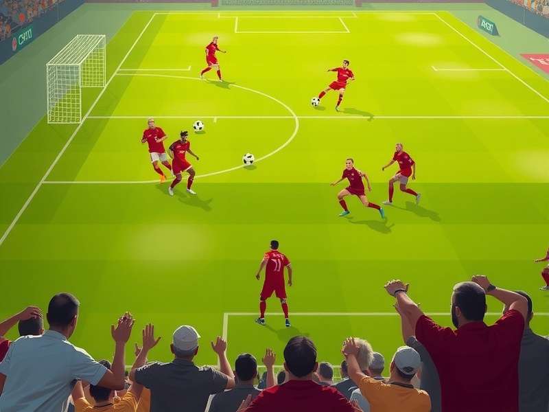 FIFA World Cup 2026 stadium filled with passionate fans waving flags