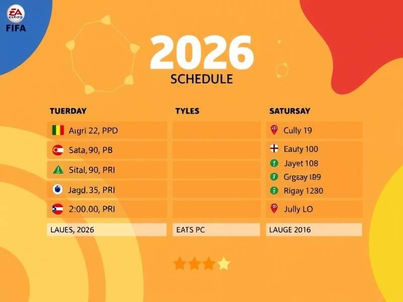 FIFA World Cup 2026 Official Poster with Host Nations USA, Canada and Mexico